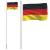 Steag Germania și stâlp din aluminiu, 6,23 m GartenMobel Dekor