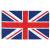 Steag Marea Britanie și stâlp din aluminiu, 5,55 m GartenMobel Dekor