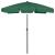 Umbrelă de plajă, verde, 180x120 cm GartenMobel Dekor