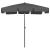 Umbrelă de plajă, antracit, 200x125 cm GartenMobel Dekor