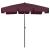 Umbrelă de plajă, roșu bordo, 200x125 cm GartenMobel Dekor