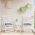 Perne de scaun, 2 buc., gri, 50x50x7 cm, textil oxford GartenMobel Dekor