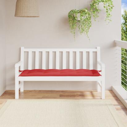 Pernă bancă de grădină, roșu, 150x50x7 cm, material oxford GartenMobel Dekor