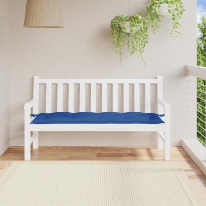 Pernă bancă de grădină, albastru, 150x50x7 cm, material oxford GartenMobel Dekor