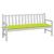 Pernă bancă de grădină verde aprins 180x50x7 cm material oxford GartenMobel Dekor