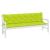 Perne bancă de grădină 2 buc., verde aprins, țesătură oxford GartenMobel Dekor