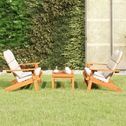Set mobilier de grădină Adirondack, 3 piese, lemn masiv acacia GartenMobel Dekor