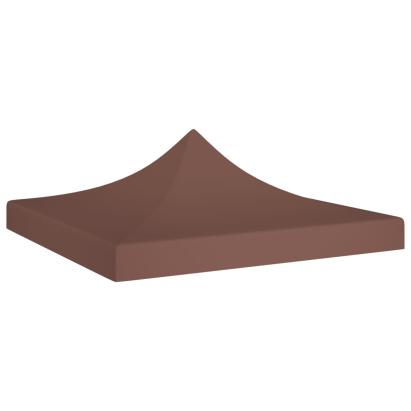 Acoperiș pentru cort de petrecere, maro, 3 x 3 m, 270 g/m² GartenMobel Dekor