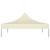 Acoperiș pentru cort de petrecere, crem, 2 x 2 m, 270 g/m²  GartenMobel Dekor
