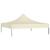 Acoperiș pentru cort de petrecere, crem, 2 x 2 m, 270 g/m²  GartenMobel Dekor