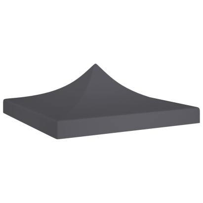 Acoperiș pentru cort de petrecere, antracit, 2 x 2 m, 270 g/m²  GartenMobel Dekor