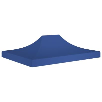 Acoperiș pentru cort de petrecere, albastru, 4 x 3 m, 270 g/m² GartenMobel Dekor