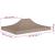 Acoperiș pentru cort de petrecere, gri taupe, 4 x 3 m, 270 g/m² GartenMobel Dekor