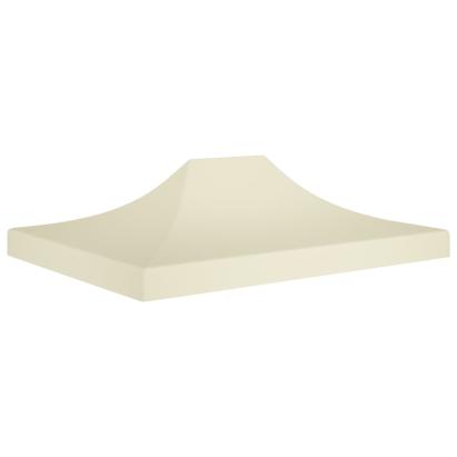 Acoperiș pentru cort de petrecere, crem, 4,5 x 3 m, 270 g/m² GartenMobel Dekor