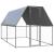 Coteț de păsări pentru exterior, 2x4x2 m, oțel galvanizat GartenMobel Dekor