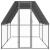 Coteț de păsări pentru exterior, 2x4x2 m, oțel galvanizat GartenMobel Dekor