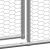 Coteț de păsări pentru exterior, 2x4x2 m, oțel galvanizat GartenMobel Dekor