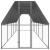 Coteț de păsări pentru exterior, 2x10x2 m, oțel galvanizat GartenMobel Dekor