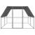 Coteț de păsări pentru exterior, 3x4x2 m, oțel zincat GartenMobel Dekor