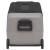 Ladă frigorifică cu roată și adaptor, 50 L, negru&gri, PP & PE GartenMobel Dekor