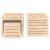 Set cutii de grădină, 4 piese, lemn masiv de pin GartenMobel Dekor