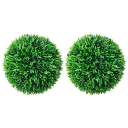 Bile arbuști cimișir artificial, 2 buc, 38 cm GartenMobel Dekor