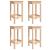 Set mobilier de bar pentru grădină, 5 piese, lemn masiv de pin GartenMobel Dekor
