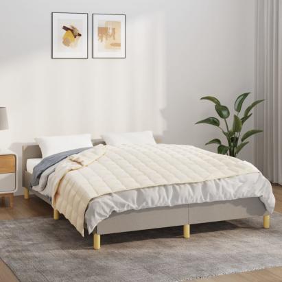 Pătură grea, crem deschis, 122x183 cm, 9 kg, material textil GartenMobel Dekor