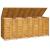 Magazie pubelă gunoi cvadruplă, 280x89x117 cm lemn masiv acacia GartenMobel Dekor