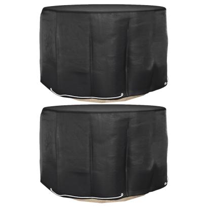 Huse mobilier de grădină, 2 buc., 6 ocheți, rotund, Ø125x75 cm GartenMobel Dekor