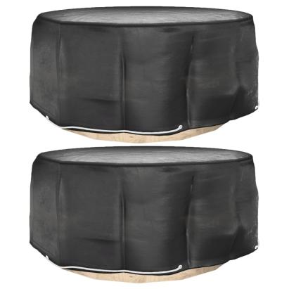 Huse mobilier de grădină, 2 buc., 10 ocheți, rotund, Ø230x90 cm GartenMobel Dekor