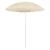 Umbrelă de soare de exterior, stâlp din oțel, nisipiu, 180 cm GartenMobel Dekor