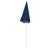 Umbrelă de soare de exterior, stâlp din oțel, albastru, 180 cm GartenMobel Dekor