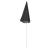 Umbrelă de soare exterior, stâlp din oțel, antracit, 180 cm GartenMobel Dekor