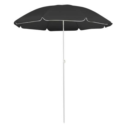 Umbrelă de soare exterior, stâlp din oțel, antracit, 180 cm GartenMobel Dekor