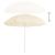 Umbrelă de soare de exterior, stâlp din oțel, nisipiu, 180 cm GartenMobel Dekor