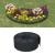 Borduri de grădină, 5 buc, negru, 10 m 20 cm, polietilenă GartenMobel Dekor