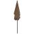 Umbrelă de grădină cu stâlp, gri taupe, 210x140 cm GartenMobel Dekor