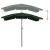 Umbrelă de grădină cu stâlp, verde, 200x130 cm GartenMobel Dekor