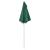 Umbrelă de grădină cu stâlp, verde, 180x90 cm, semirotundă GartenMobel Dekor