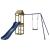 Set de joacă pentru exterior, lemn de pin impregnat GartenMobel Dekor