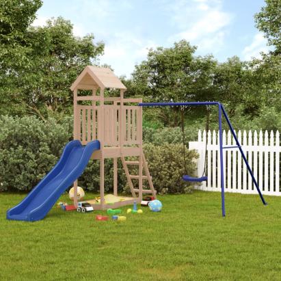 Set de joacă pentru exterior, lemn masiv de pin GartenMobel Dekor