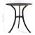 Set mobilier bistro, 3 piese, bronz, aluminiu turnat GartenMobel Dekor