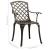 Set mobilier bistro, 3 piese, bronz, aluminiu turnat GartenMobel Dekor
