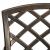Set mobilier bistro, 3 piese, bronz, aluminiu turnat GartenMobel Dekor
