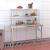 Masă bucătărie cu raft superior, 120x60x145 cm, oțel inoxidabil GartenMobel Dekor