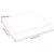 Blat de baie, 40x40x(2-6) cm, lemn masiv netratat GartenMobel Dekor