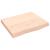 Blat de baie, 60x50x(2-6) cm, lemn masiv netratat GartenMobel Dekor