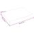 Blat de baie, 60x50x(2-6) cm, lemn masiv netratat GartenMobel Dekor
