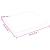 Blat de baie, 60x60x(2-4) cm, lemn masiv netratat GartenMobel Dekor
